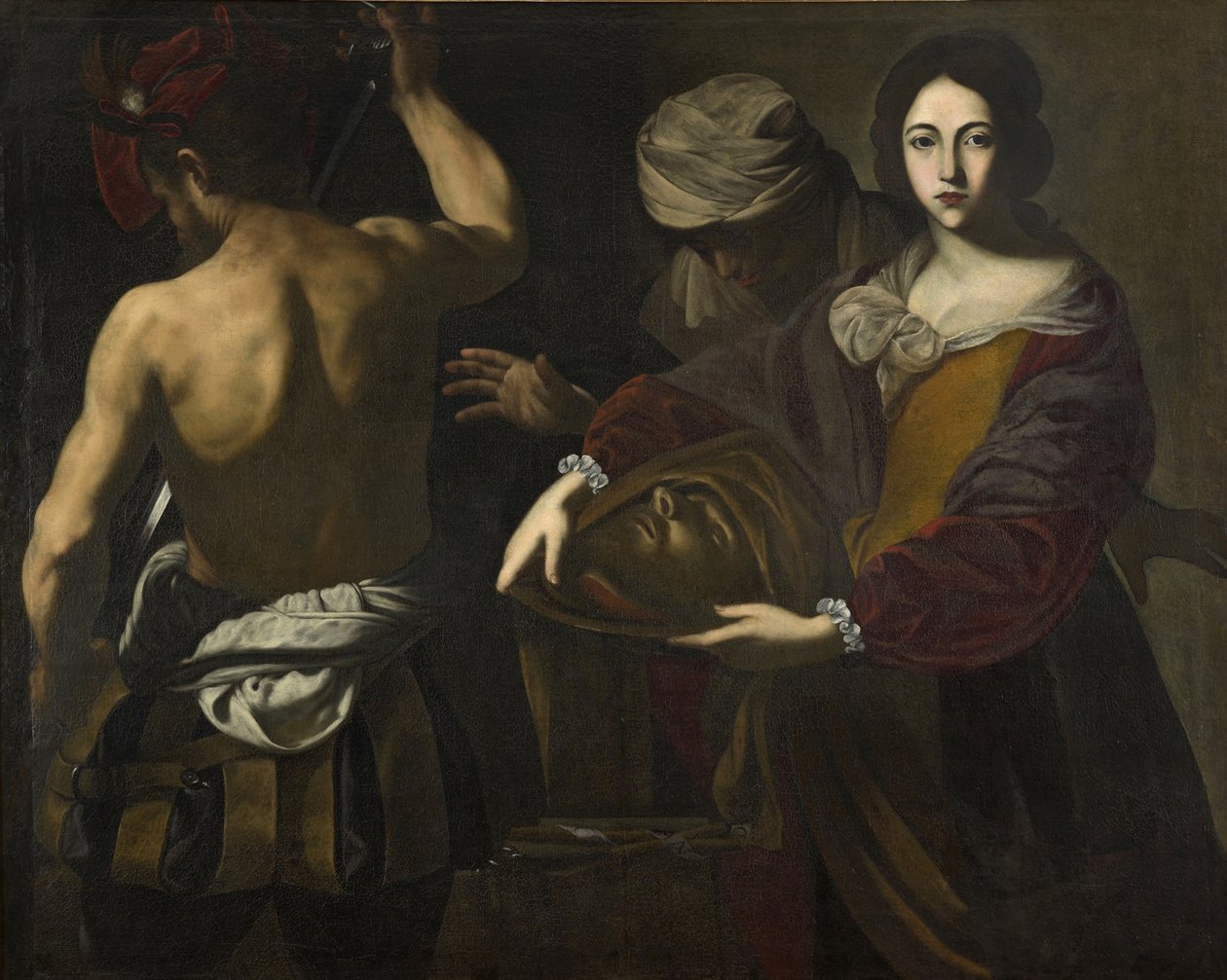 Salomé con la cabeza de Juan el Bautista, c. 1620 de Massimo Stanzione