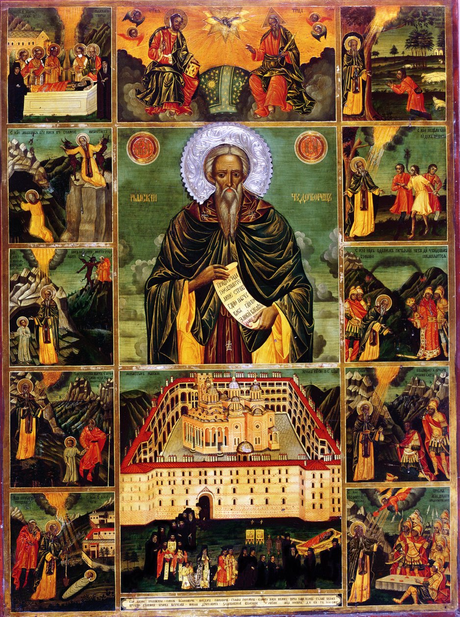 San Juan de Rila de Master John of Samakov