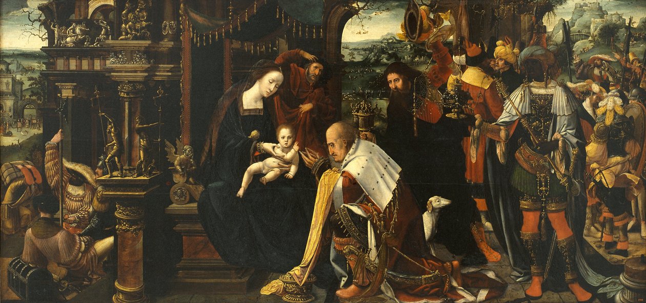 Epifanía de Master of Antwerp