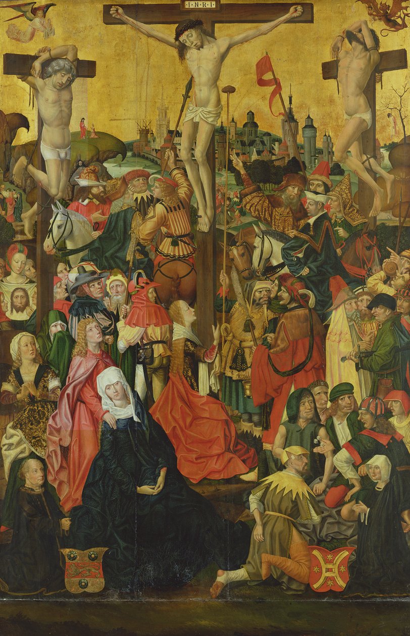 La crucifixión de Hamburg Master