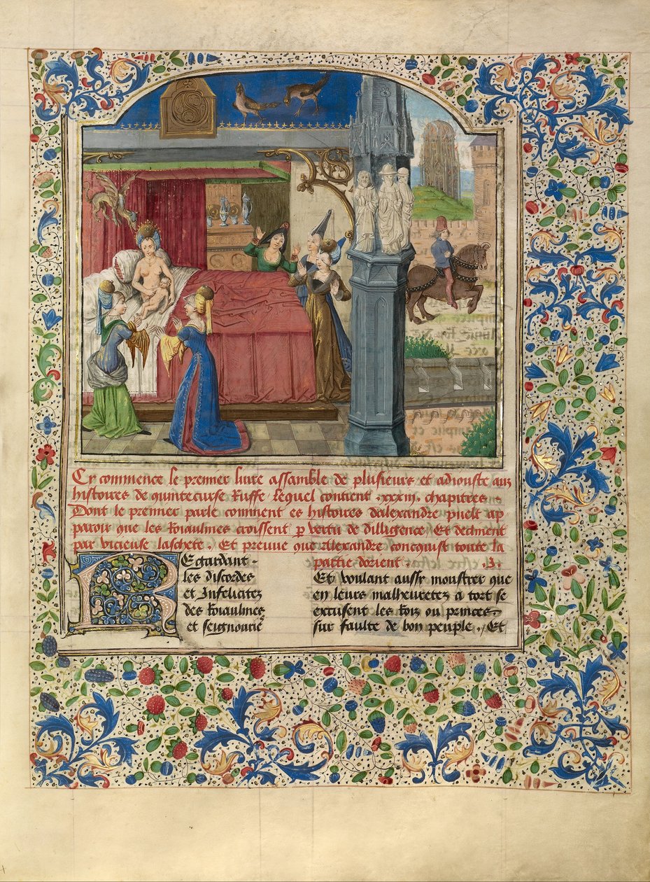 Libro de los hechos de Alejandro Magno de Master of Jardin