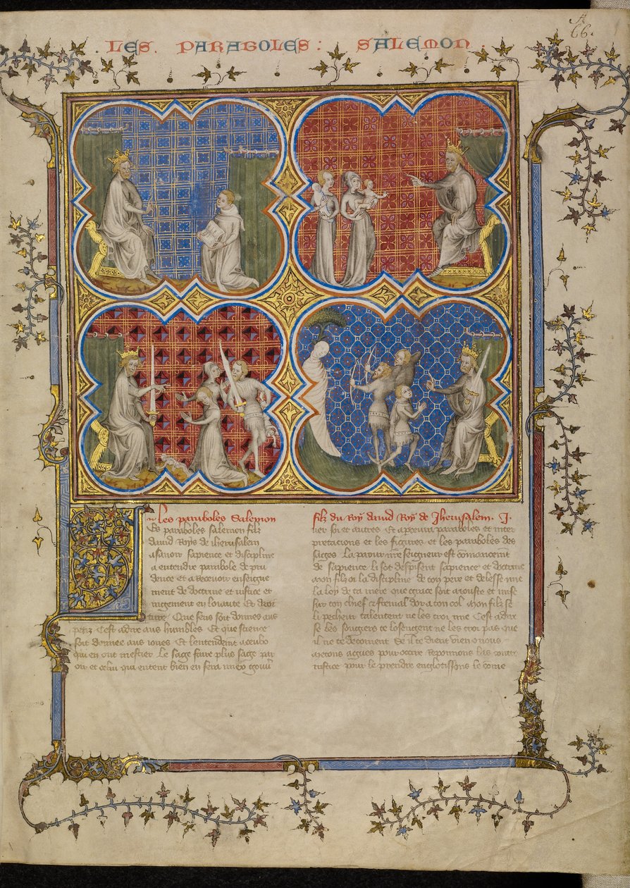 El Juicio de Salomón de Master of Jean