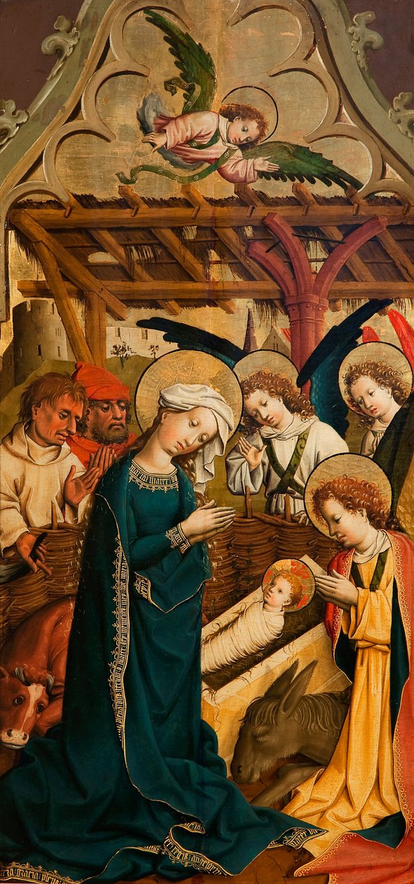 Natividad (La Noche Santa) de Master of Lichtenstein Castle