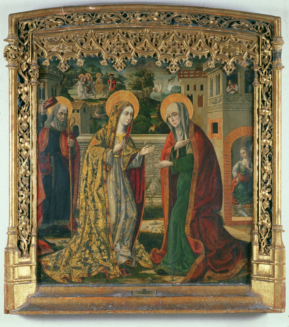 La Visitación de Master of Perea