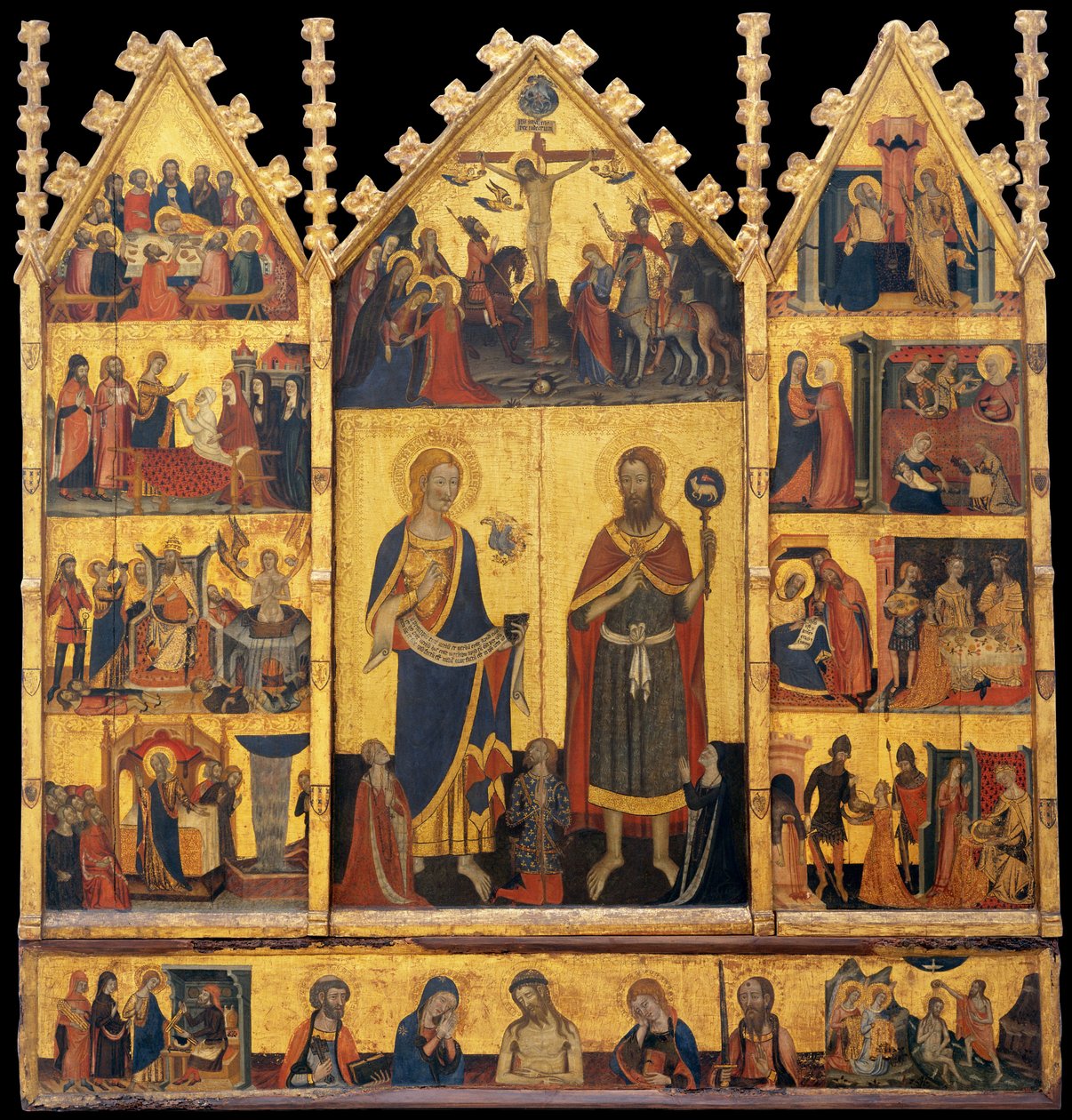 Retablo de los Santos Juanes de Master of Santa Coloma de Queralt