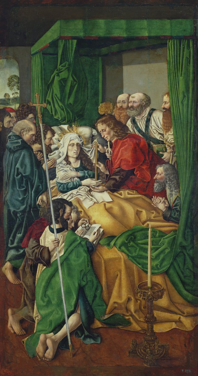 La muerte de la Virgen de Master of Sisla
