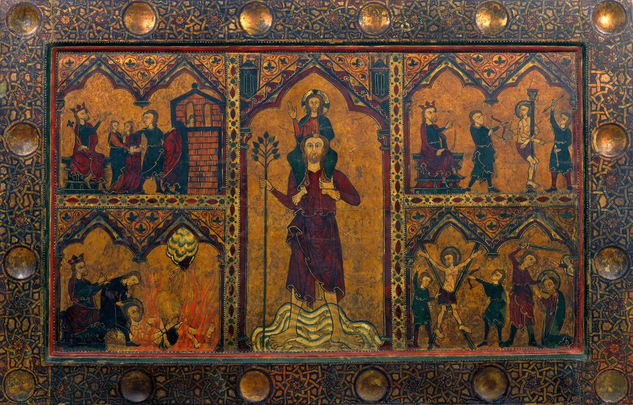 Frontal de Altar de San Cristóbal de Master of Soriguerola