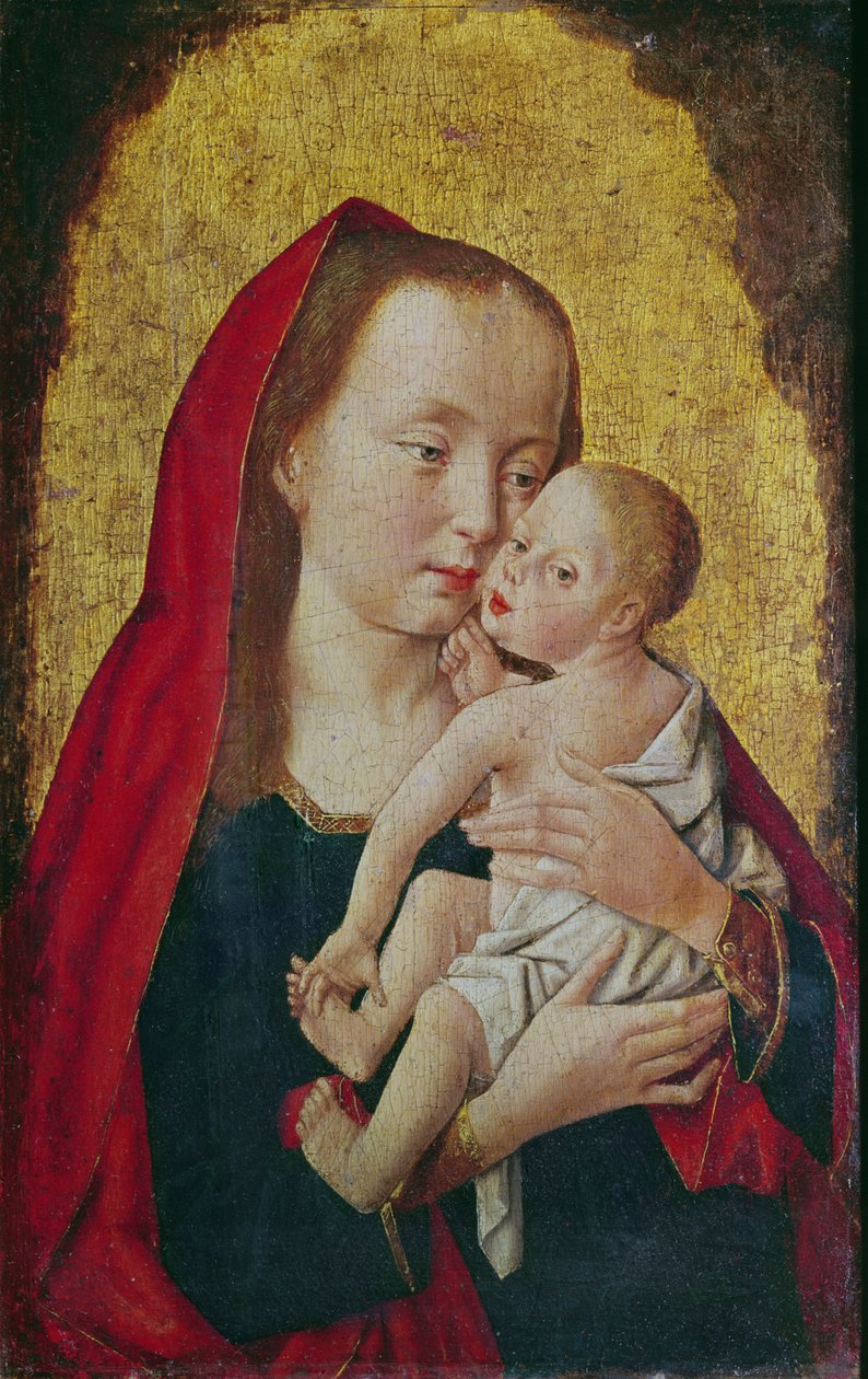 Virgen y Niño, c.1500 de Master of St. Giles