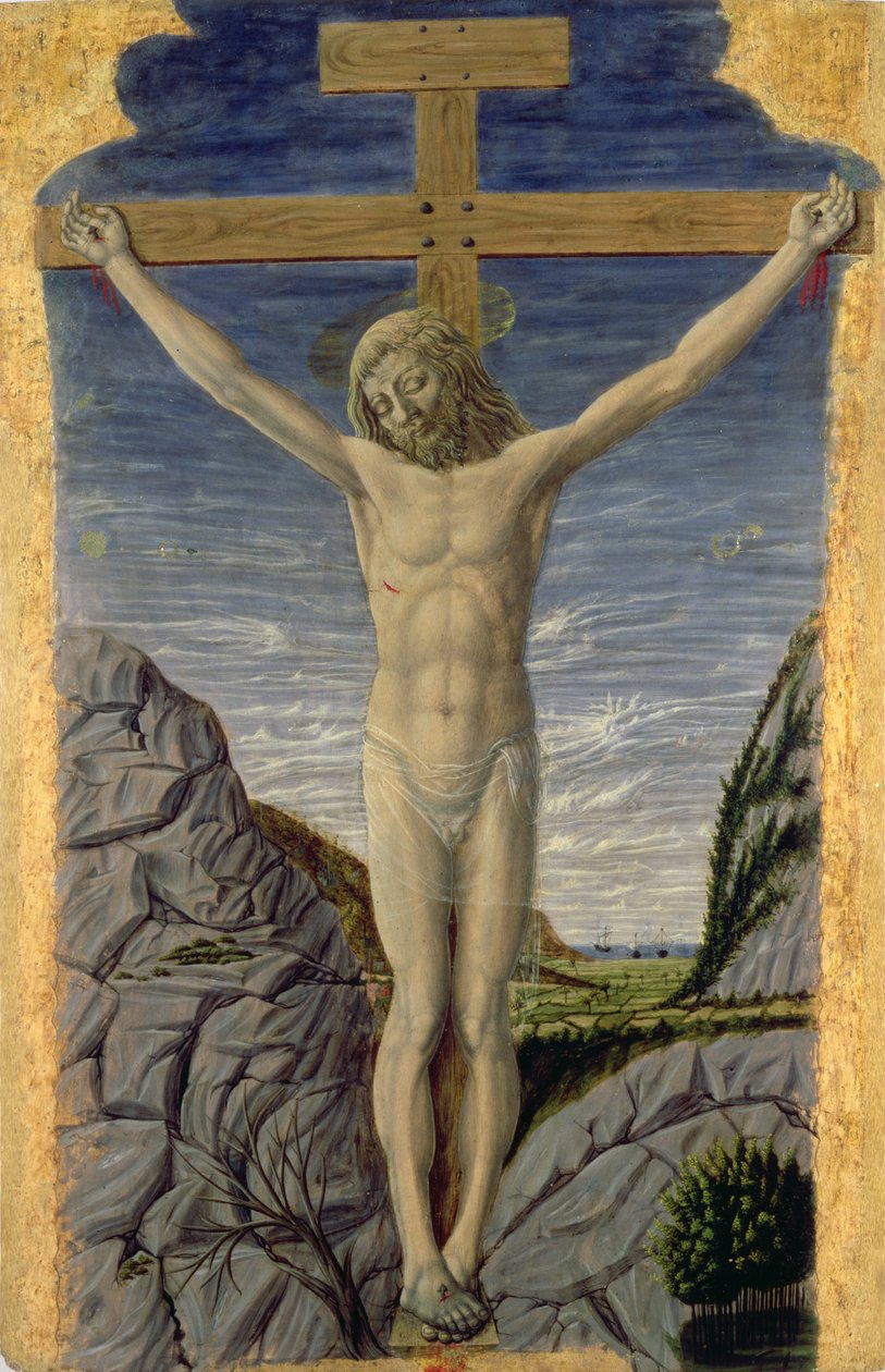 Crucifixión de Master of the Barberini Panels