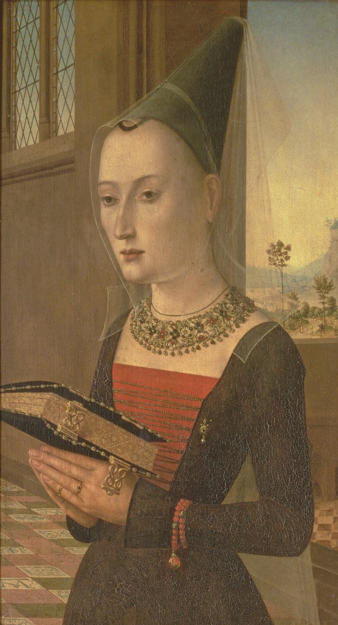 Retrato de Maria Bonciani, esposa de Pierantonio Baroncelli de Master of the Baroncelli Portraits