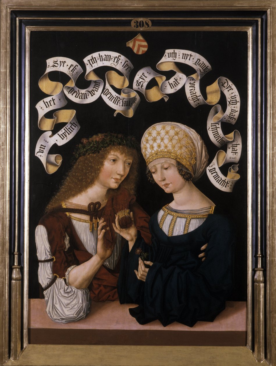 Amantes de Gotha, 1480-85 de Master of the Housebook