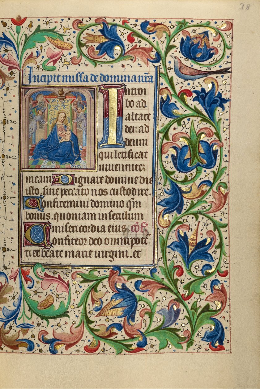 La Virgen y el Niño de Master of the Lee Hours