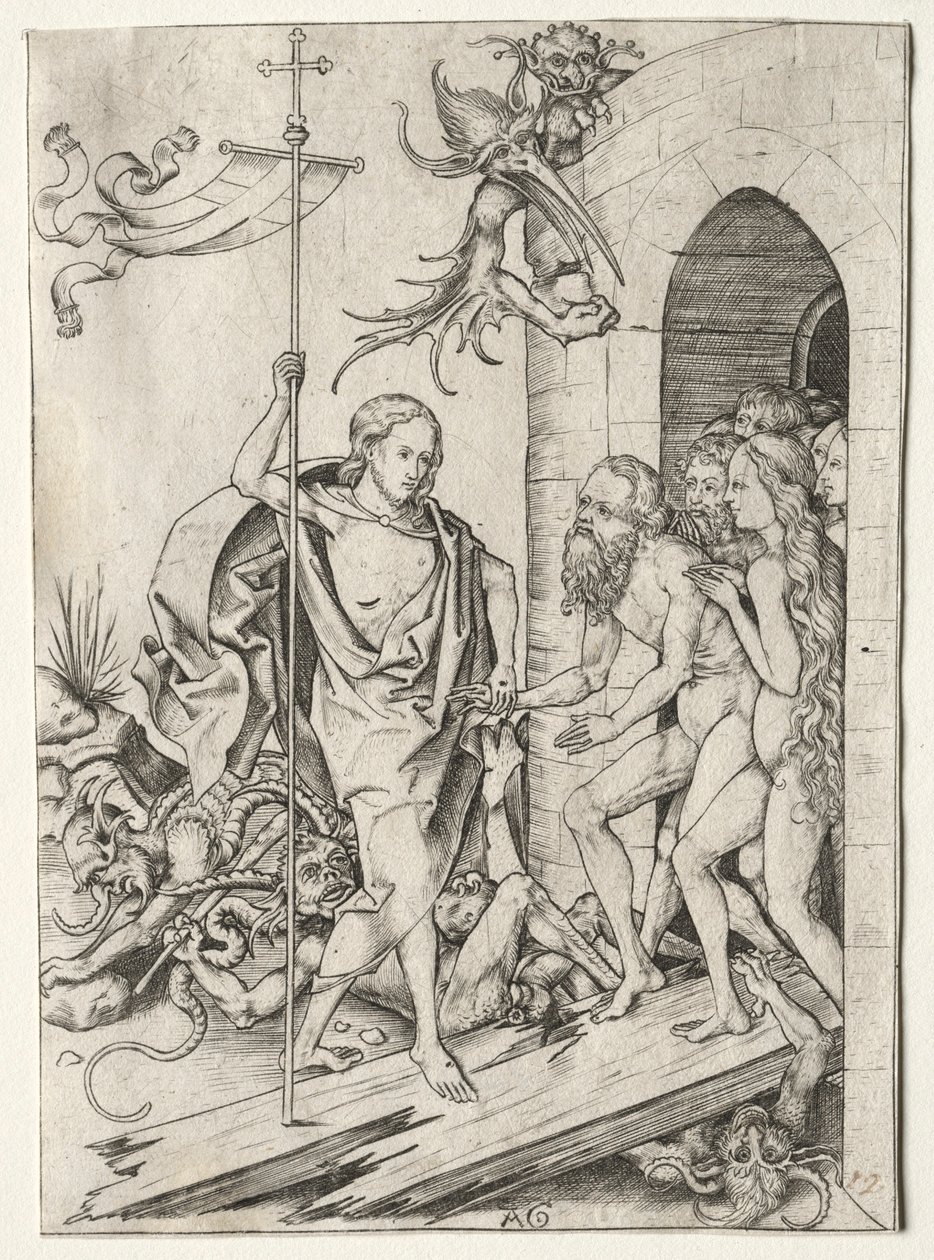 Pasión de Jesucristo: El Descenso al Limbo, 1400s de Master AG