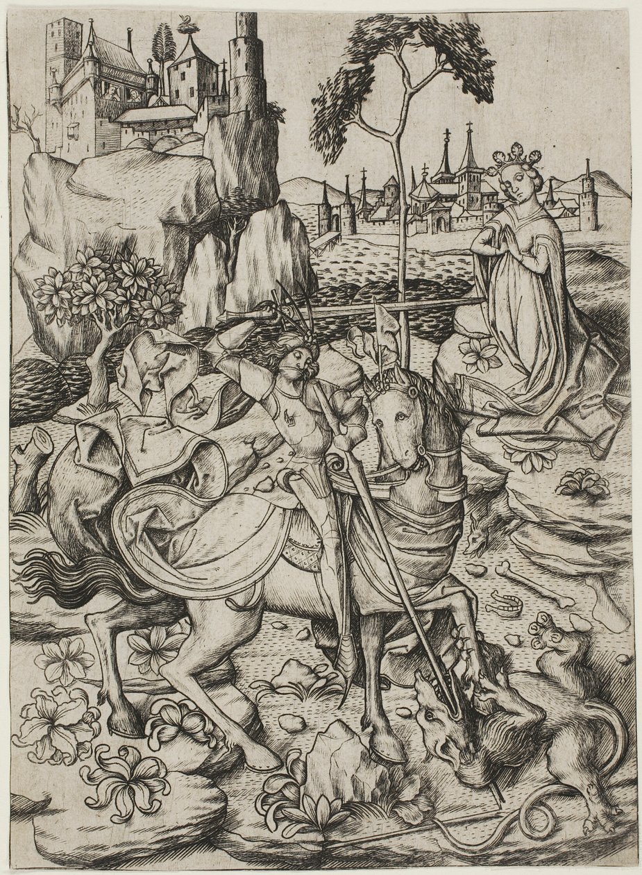 San Jorge con el nido de cigüeñas de Master E.S.
