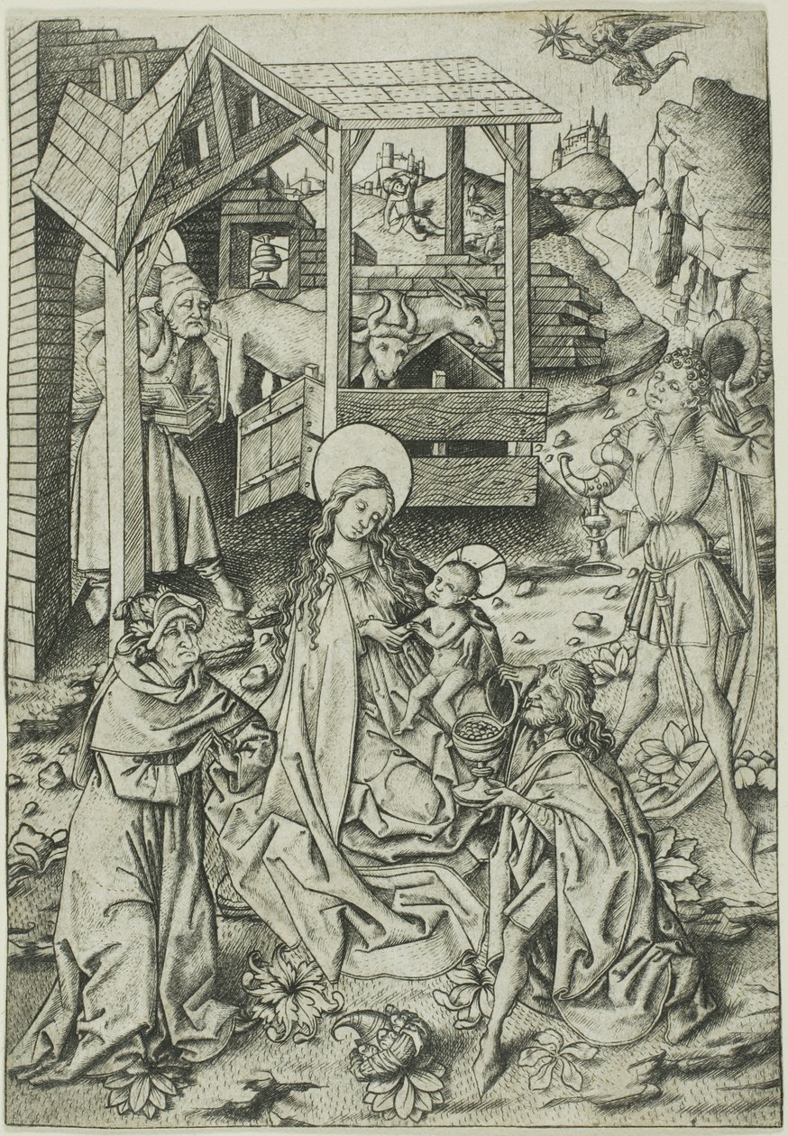 La adoración de los magos de Master E.S.