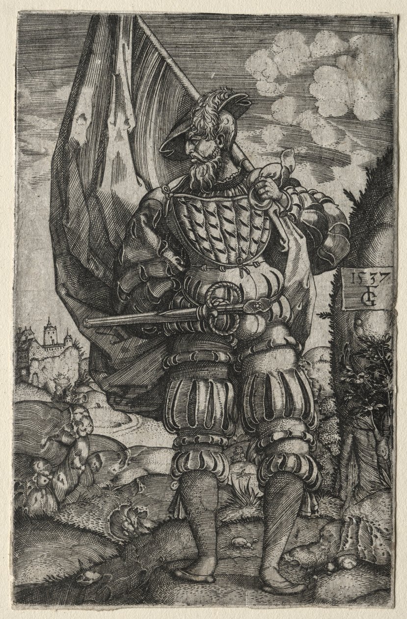 El abanderado, 1537 de Master F. G.