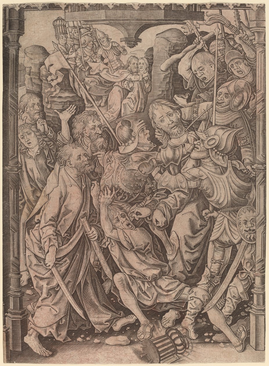 La traición de Cristo de Master I.A.M. of Zwolle