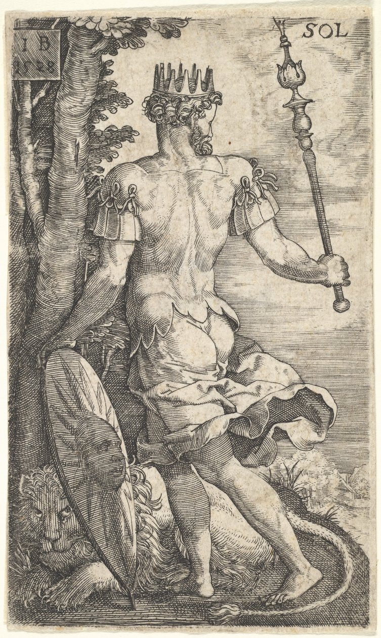 Sol de Los Dioses Que Presiden Sobre los Planetas, 1528 de Master I.B.