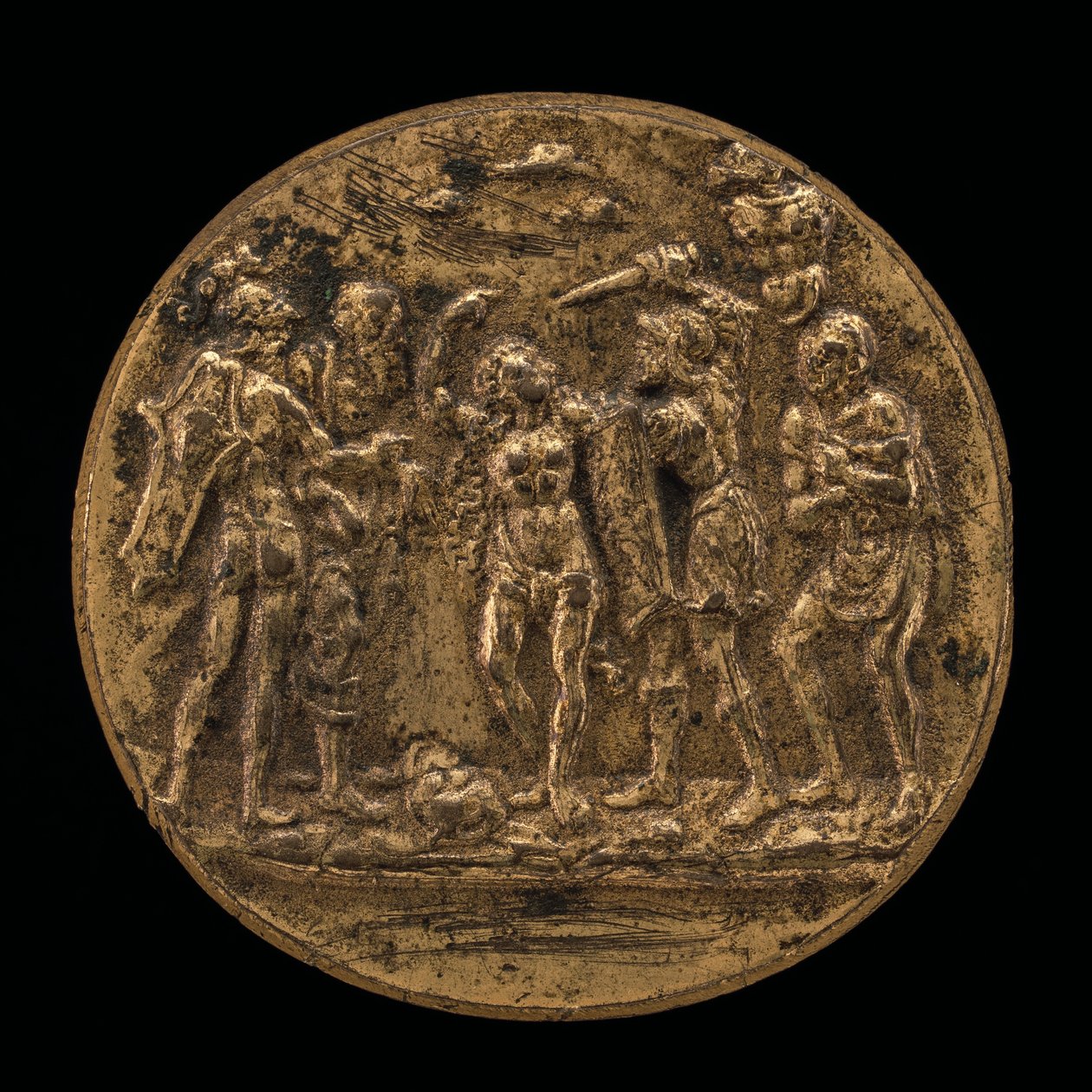El sacrificio de Ifigenia, segunda mitad del siglo XV de Master IO.FF.