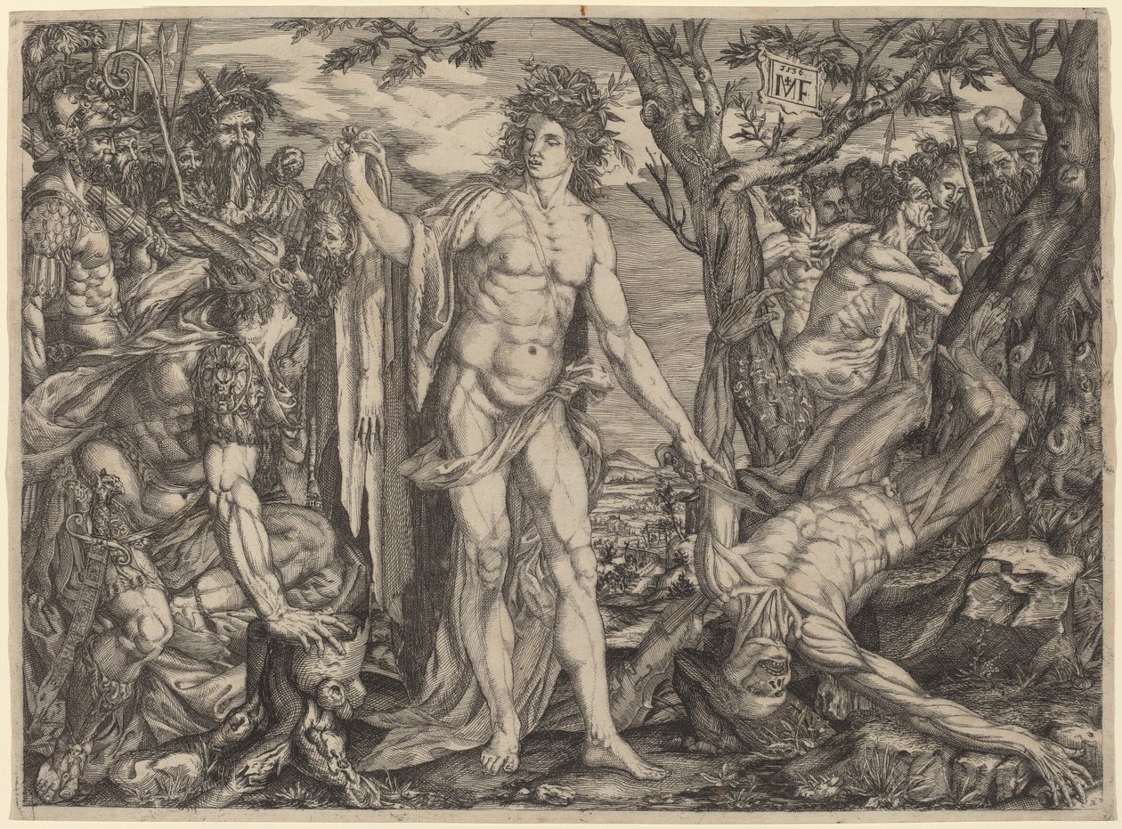 Apolo y Marsias de Master MF