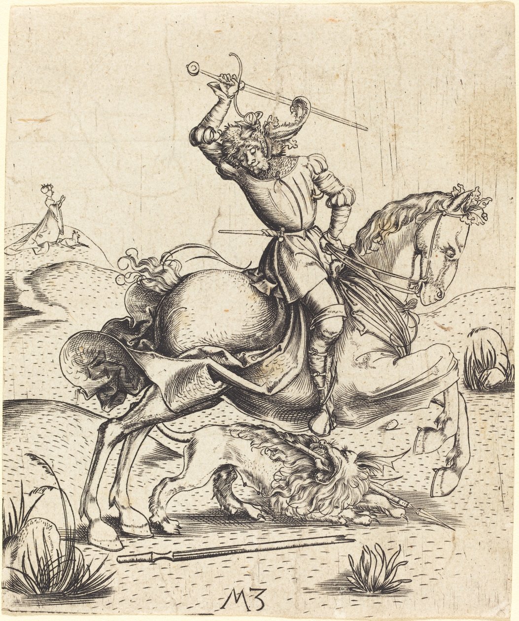 San Jorge y el dragón de Master MZ