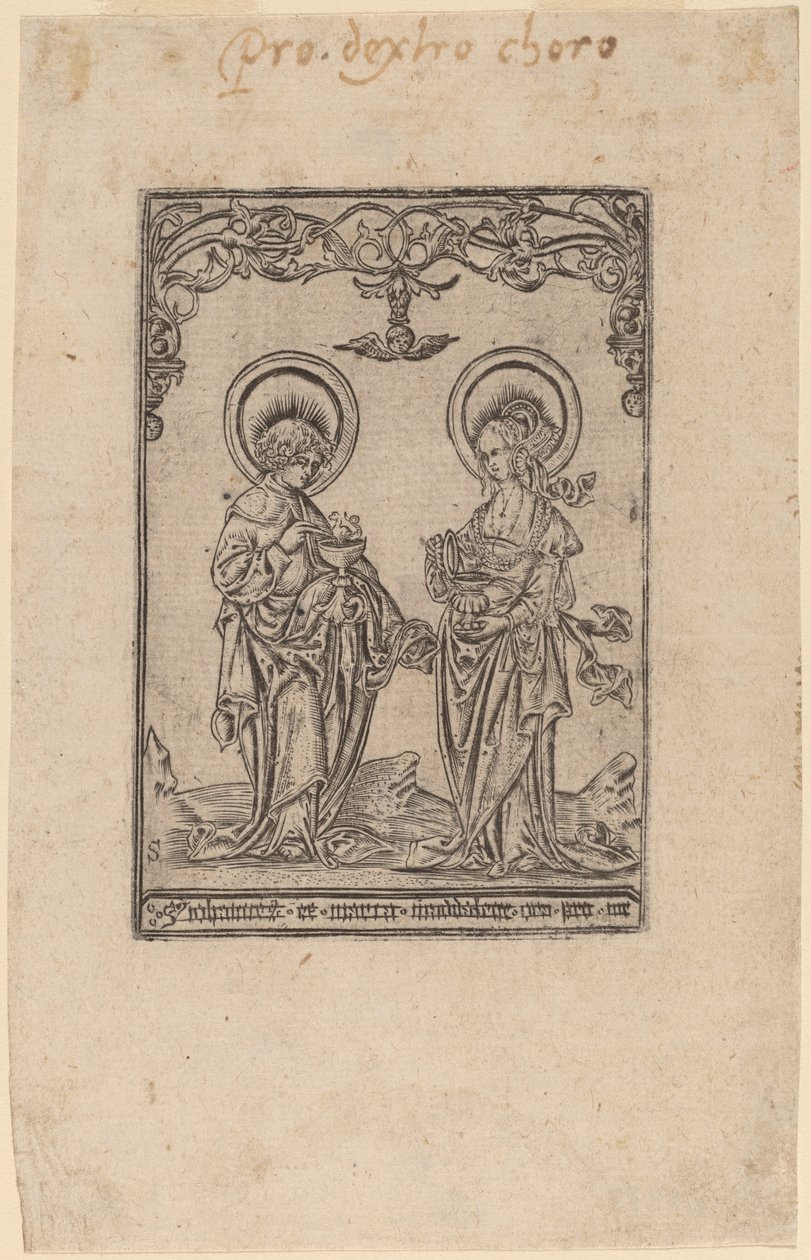 Santa María Magdalena y San Juan Evangelista de Master S