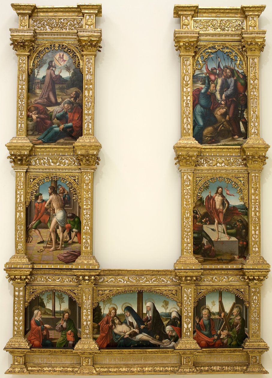 Retablo de la Pasión de Cristo de Master of Astorga