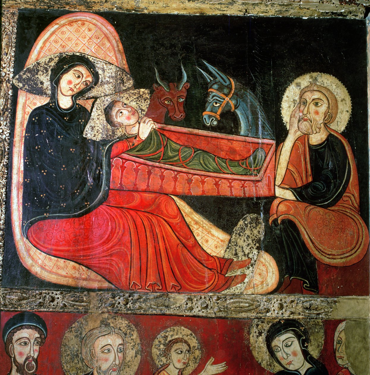 La Natividad, del Frontal del Altar de Santa Maria d