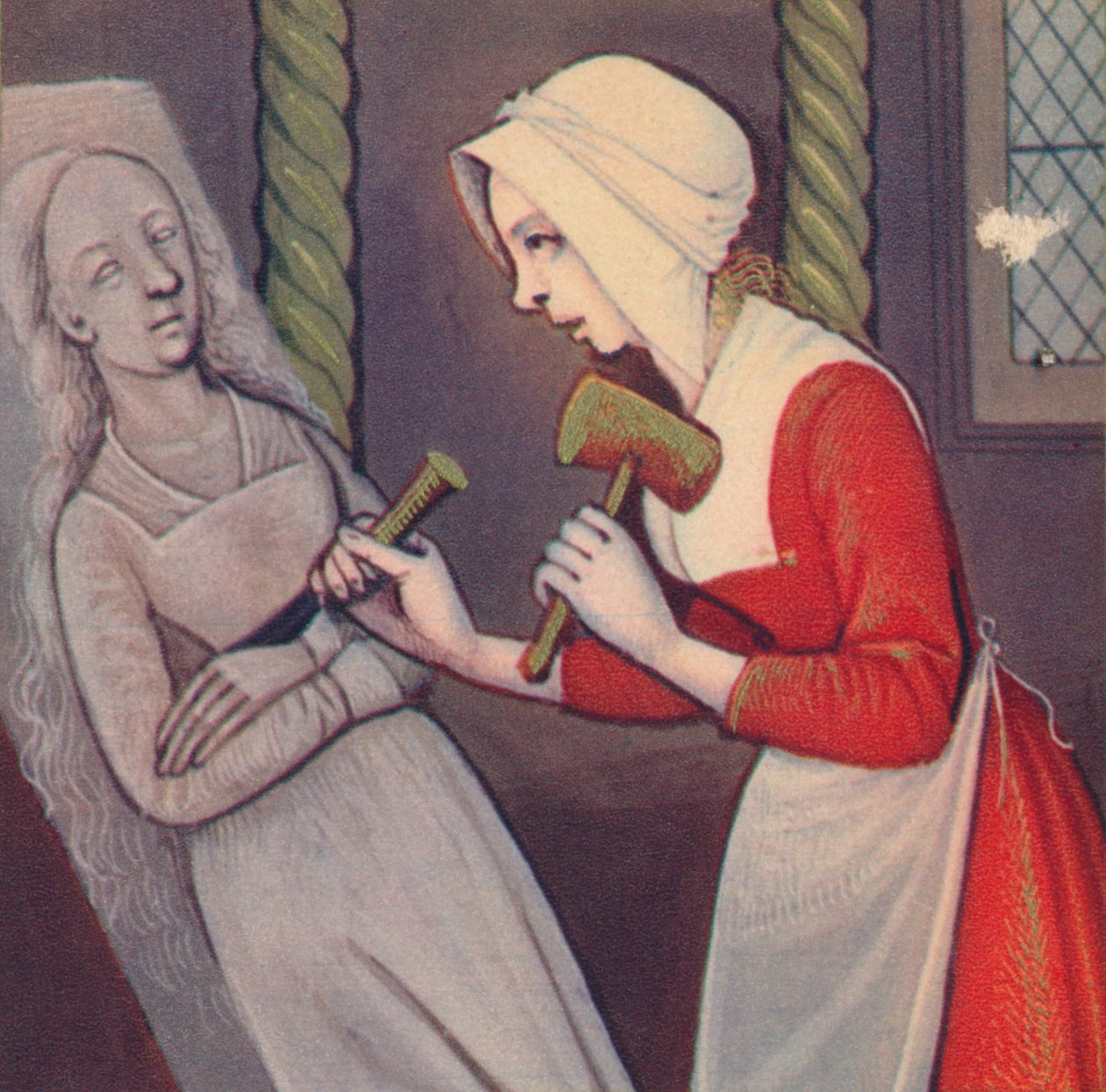 Marcia - Virgen Perpetua, 1403, 1939 de Master of Berry