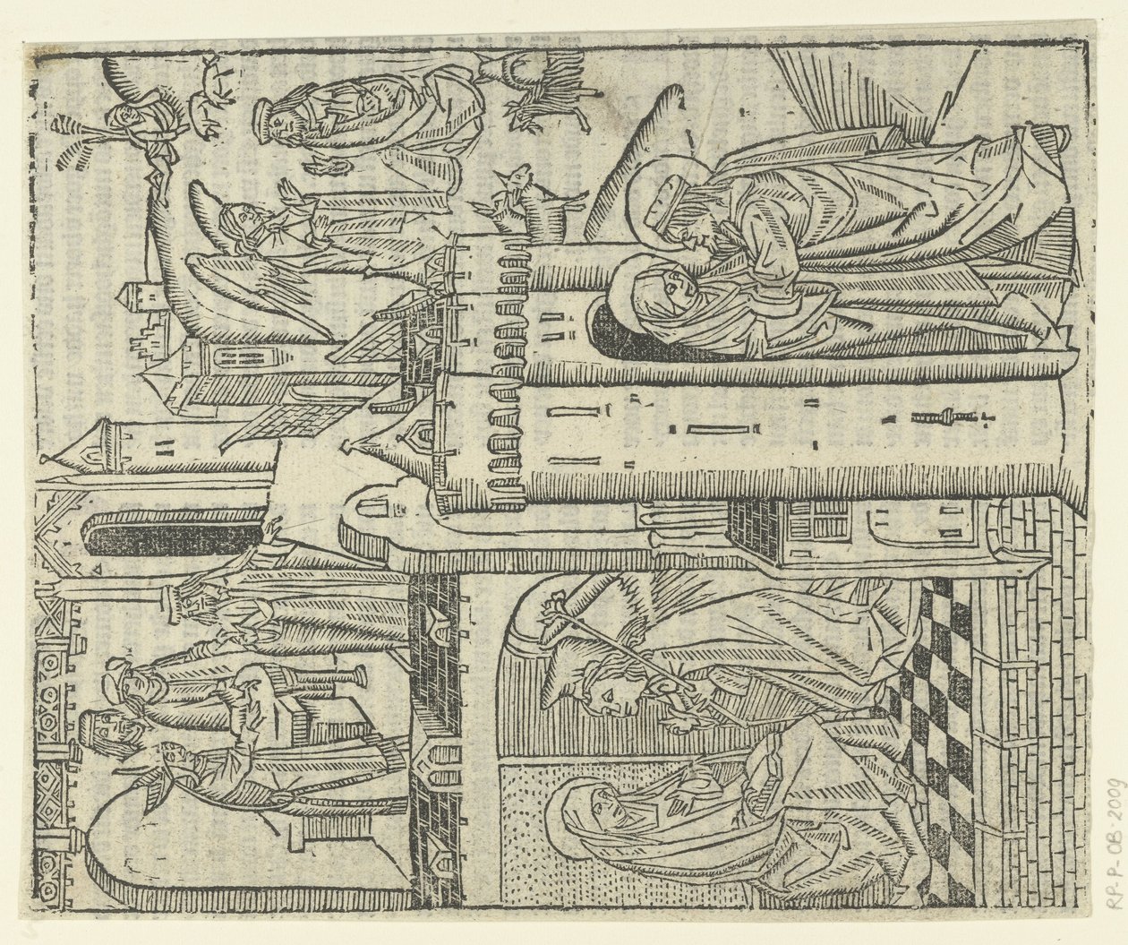 La historia de Anna y Joachim de Master of Delft (attributed to)