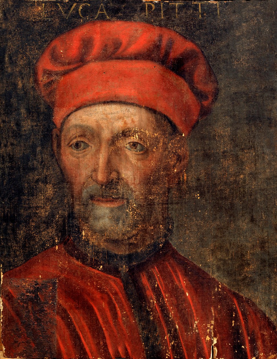 Retrato de Luca Pitti de Master of Florence