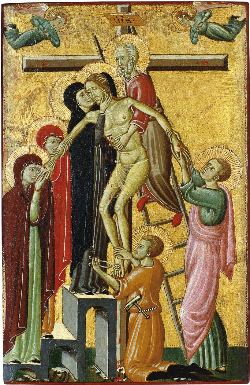 El Descendimiento de la Cruz de Master of Forli