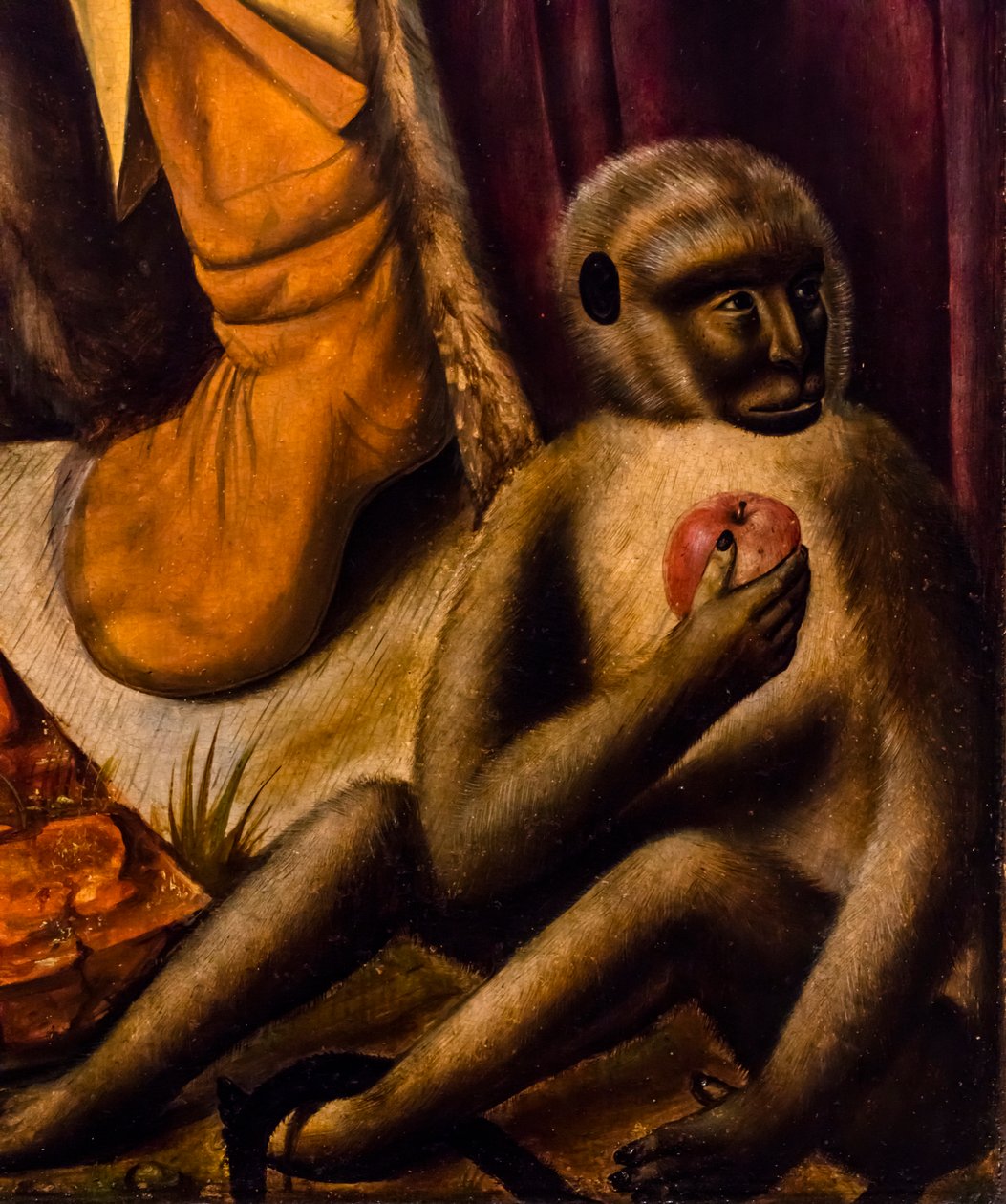 La Adoración de los Magos, c. 1510 (Témpera y óleo sobre madera (roble)) de Master of Frankfurt
