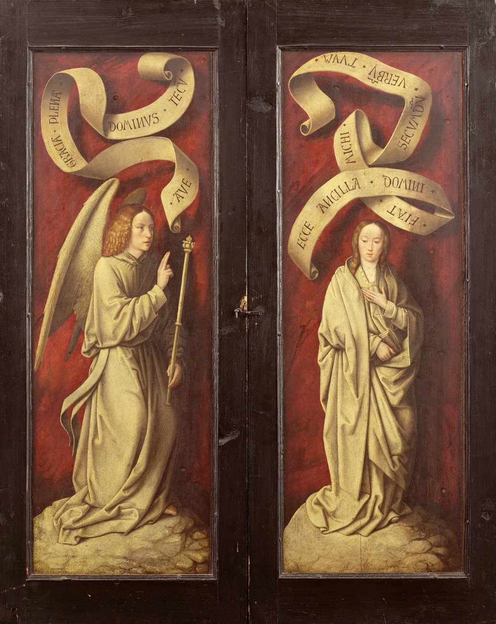 La Anunciación, c.1500 de Master of Frankfurt