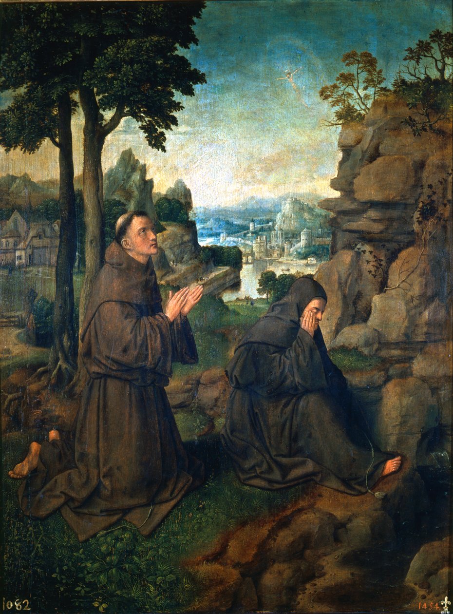 Francisco de Asís de Master of Hoogstraaten