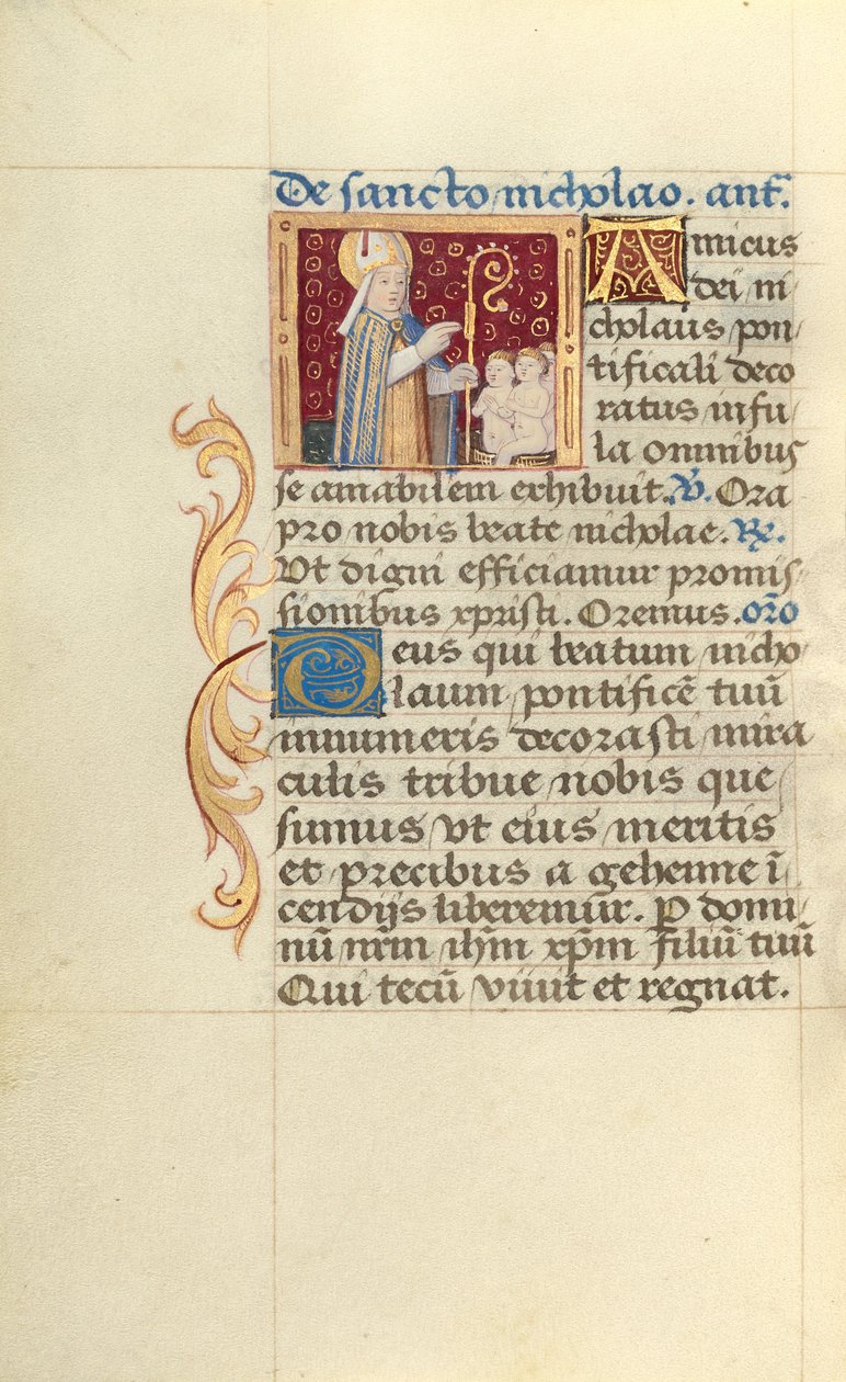 San Nicolás de Master of Jacques de Besançon
