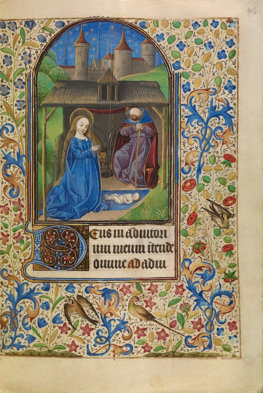 La Natividad de Master of Jacques of Luxembourg