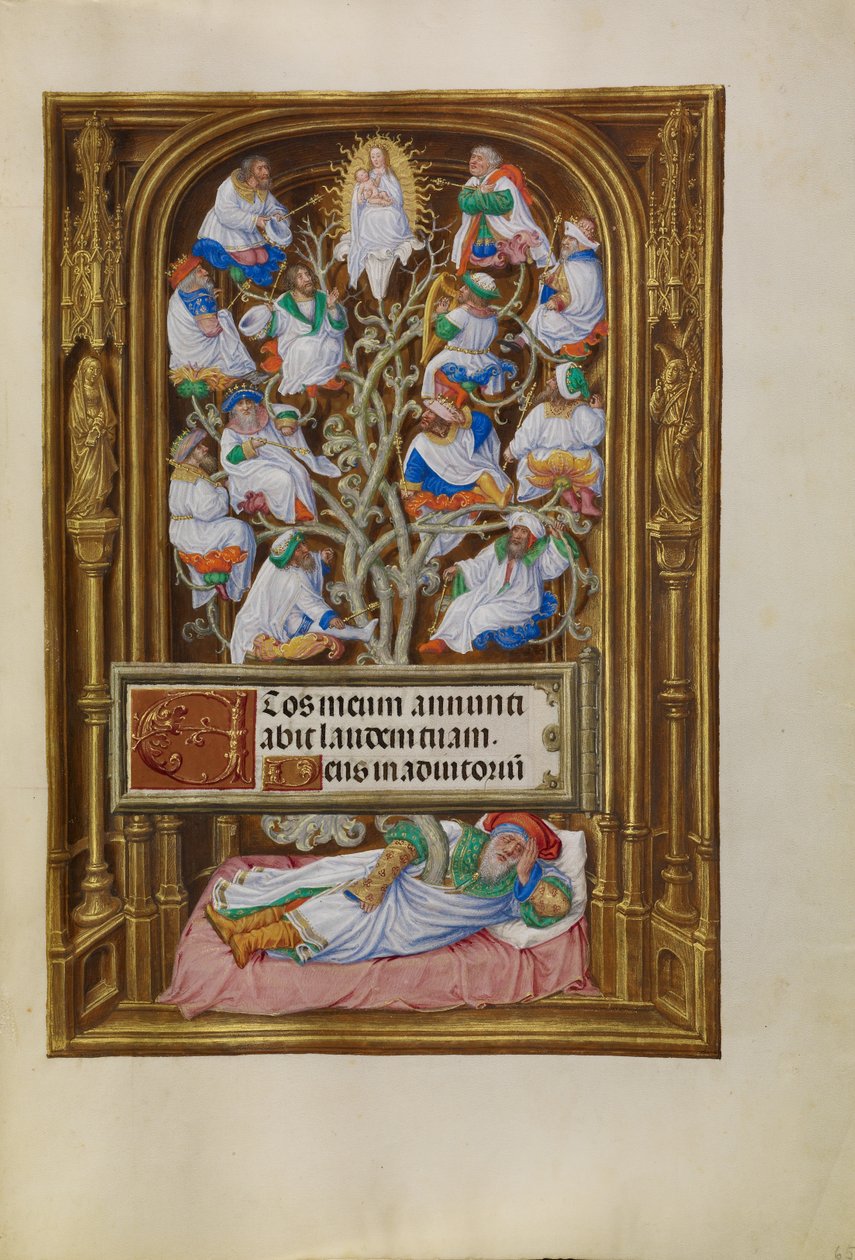 El Árbol de Jesé de Master of James IV of Scotland