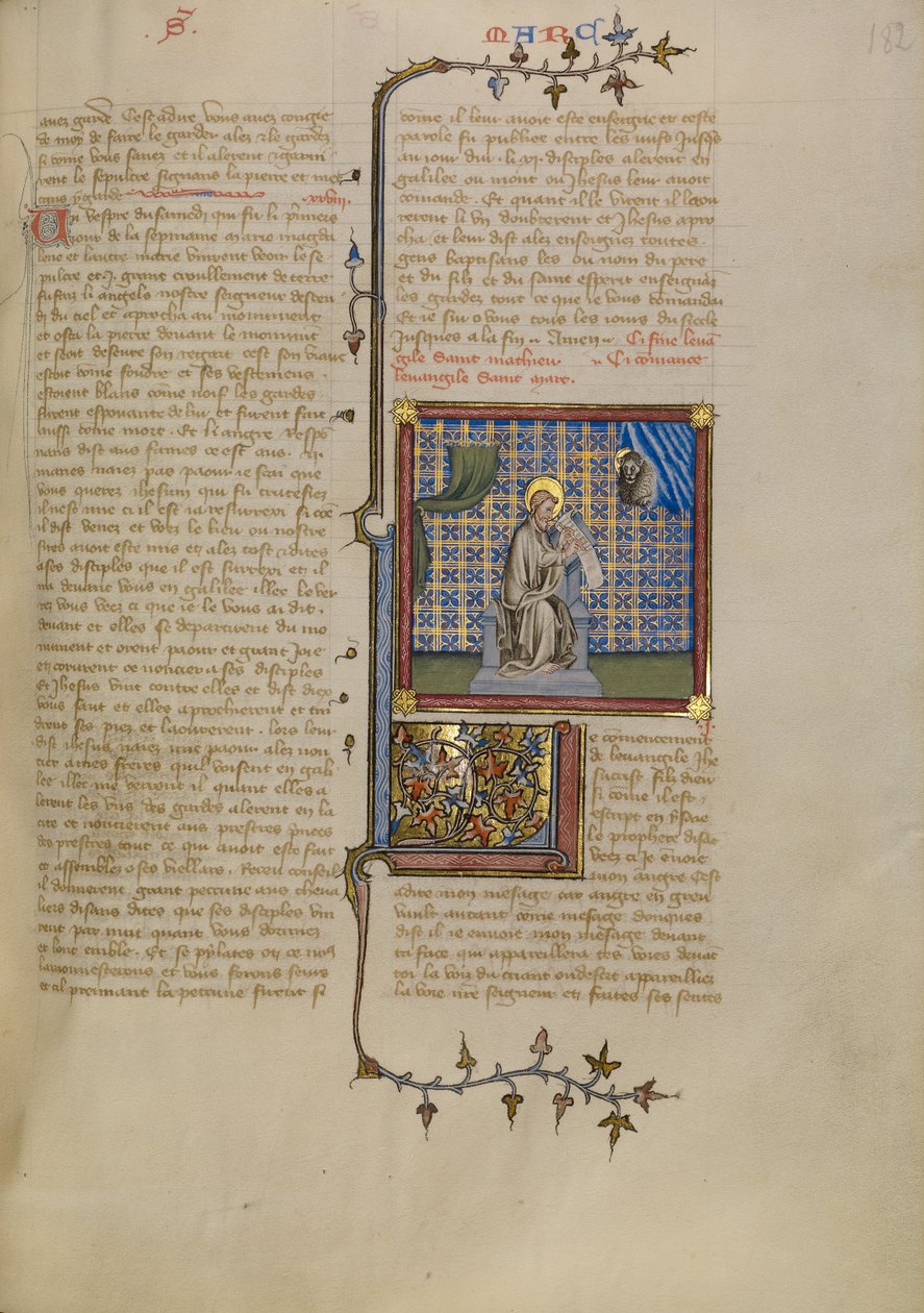 San Marcos de Master of Jean de Mandeville