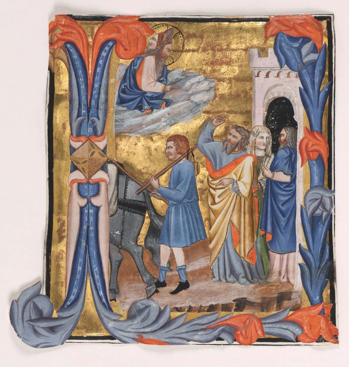 Corte de una gradual: inicial I con salida de Tobias de "Master of Noah