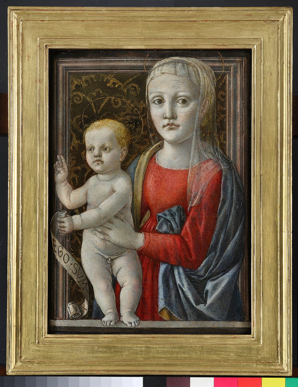 Madonna y el Niño, 1440-c.1450 de Master of Pratovecchio
