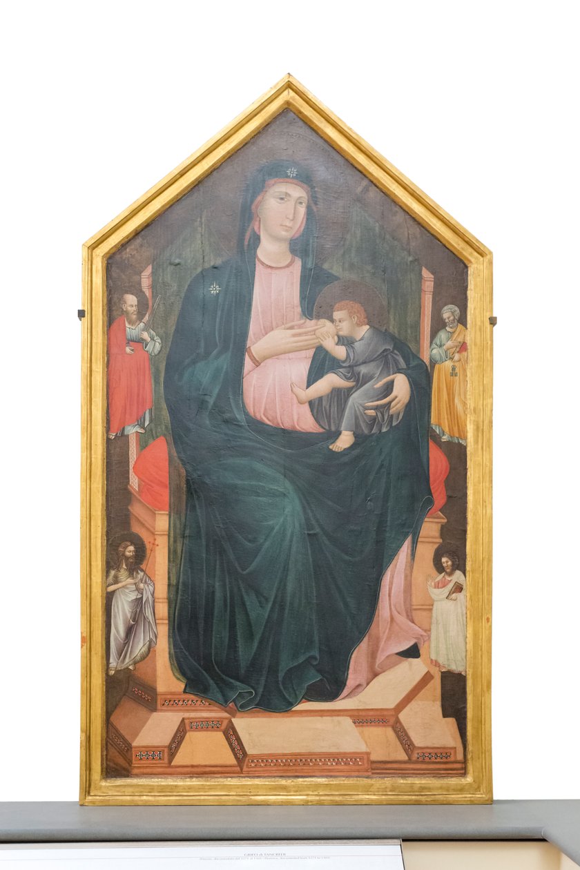 Virgen con el Niño y santos, c.1300 (panel) de Master of San Gaggio
