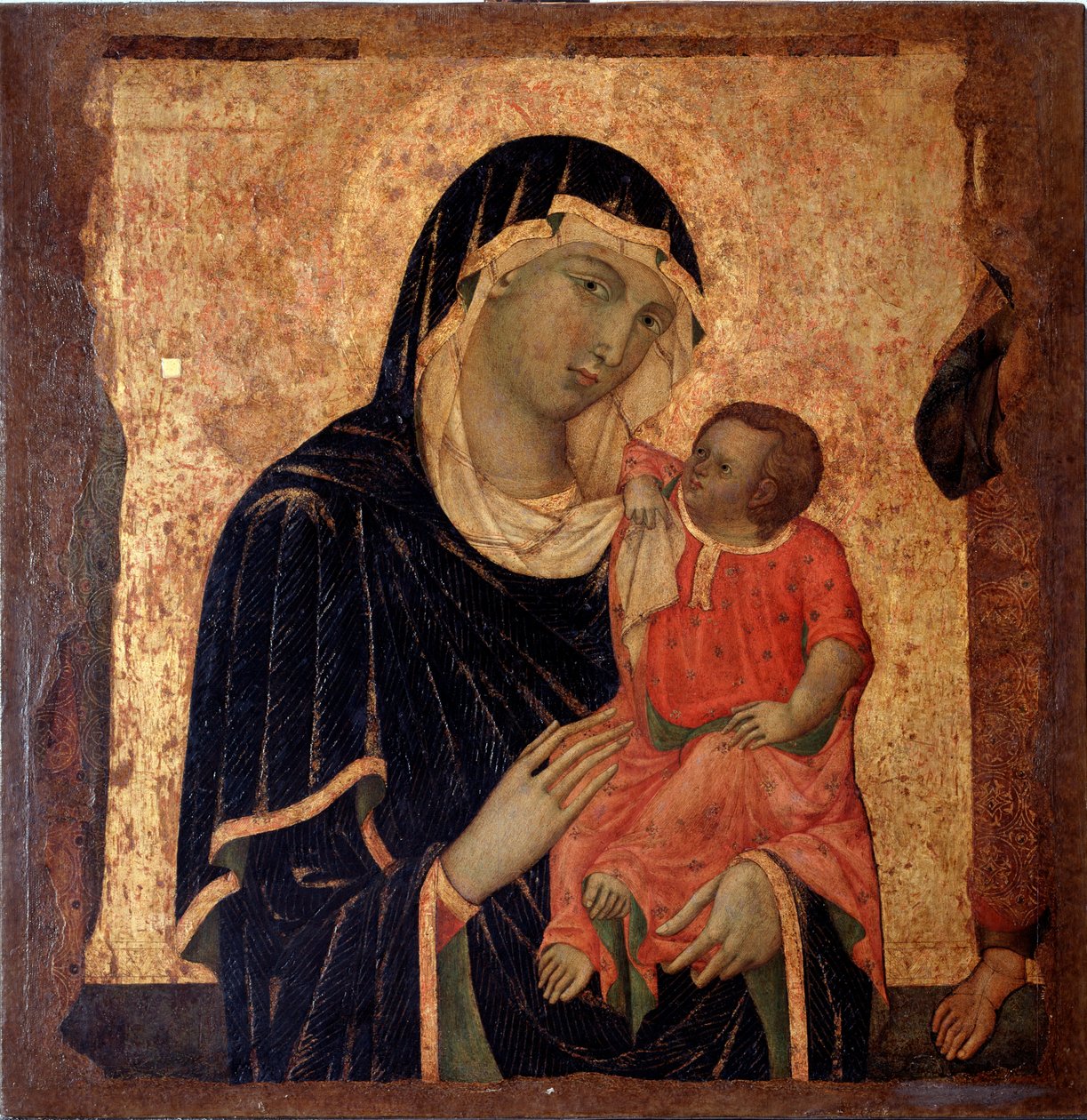 Virgen con niño de Master of Santa Maria di Castello