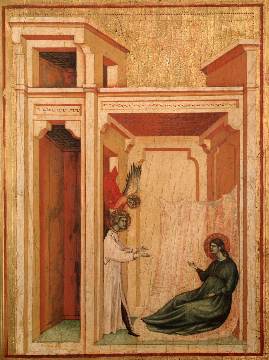 Santa Cecilia y la historia de su vida (detalle) de Master of St. Cecilia