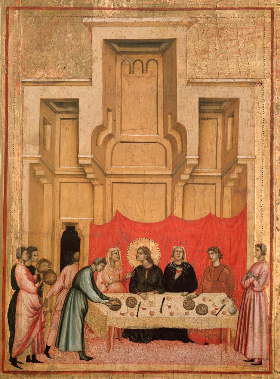 Santa Cecilia y la historia de su vida (detalle) de Master of St. Cecilia