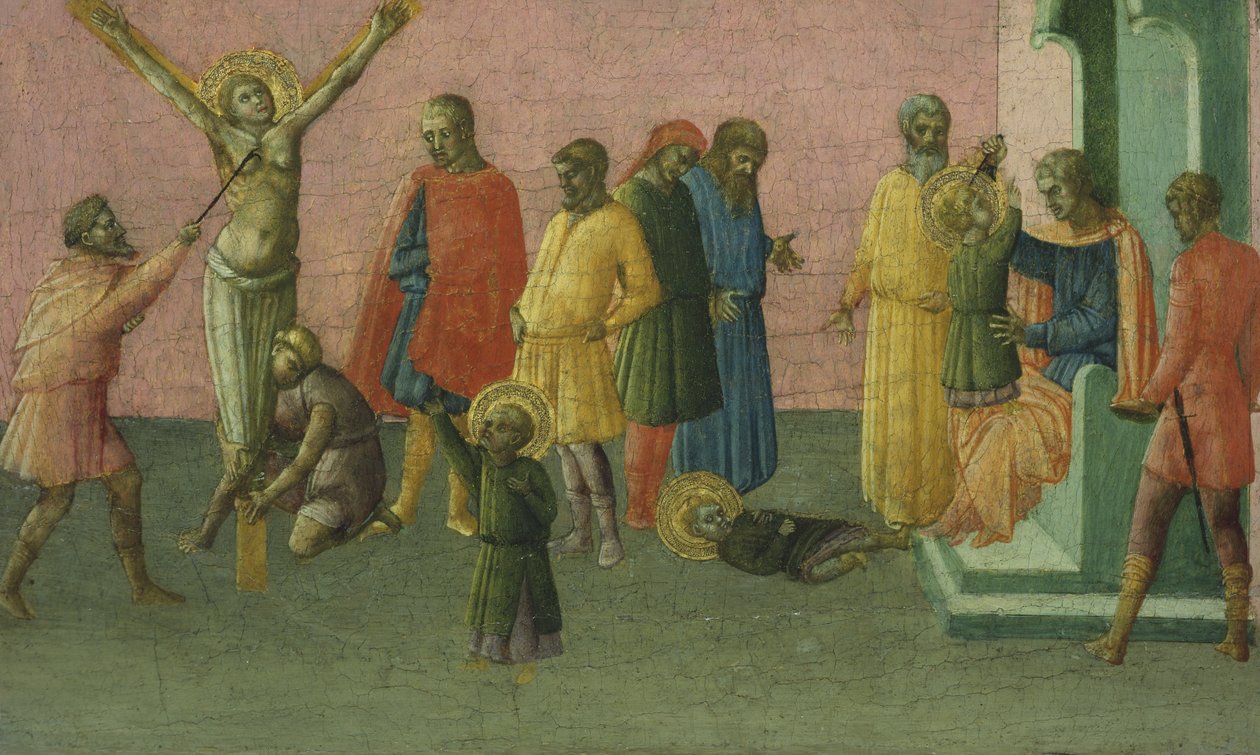 El martirio de los santos, 1400-50 de Master of St. Julitta and St. Quiricus Master of St. Julitta and St. Quiricus