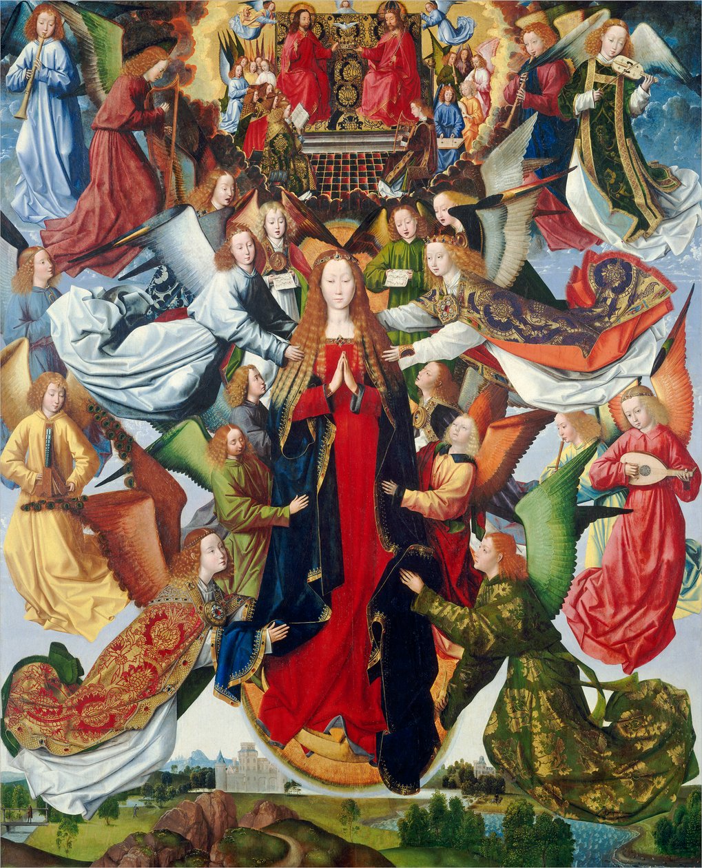 María, Reina del Cielo, c. 1485-1500 de Master of The Legend of St. Lucy
