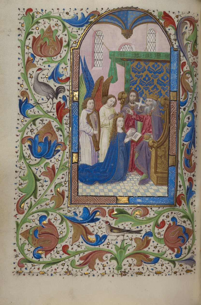 Coronación de la Virgen de Master of Wauquelins Alexander
