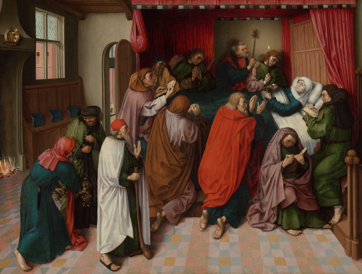 La muerte de la Virgen
Het sterfbed van Maria de Master of the Amsterdam Death of