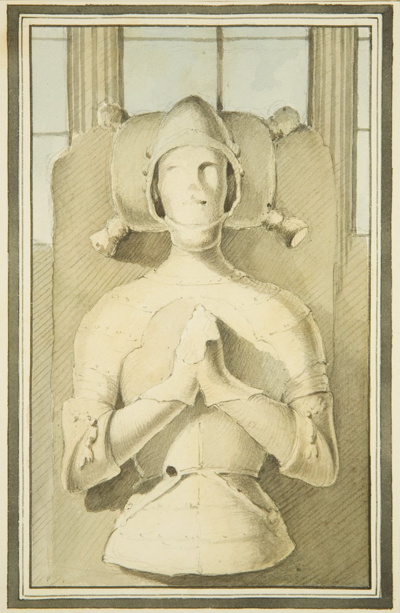 Efigie de Roberto, Duque de Normandía, en San Felipe, c.1799 de Master of the Bristol Church Monuments